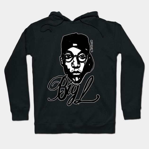 Big L RIP Hoodie by sketchnkustom